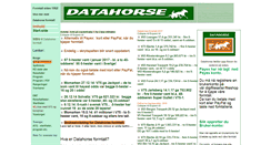 Desktop Screenshot of datahorse.no